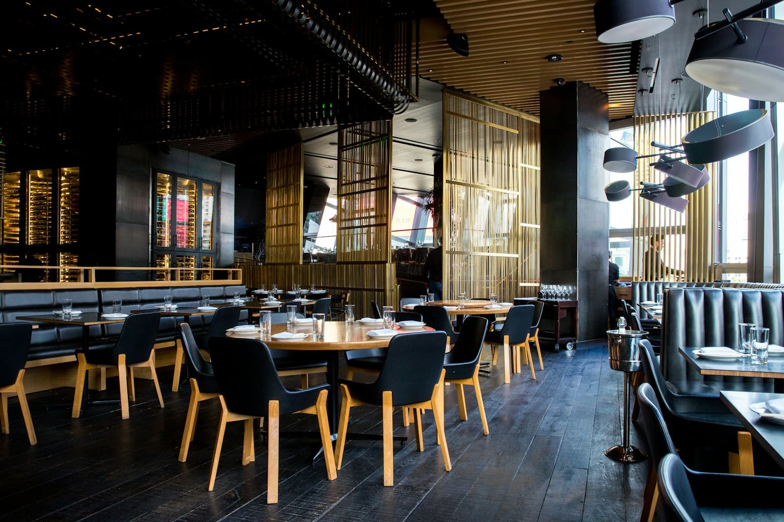 Dining room ready for guest check-in on a ticketed night